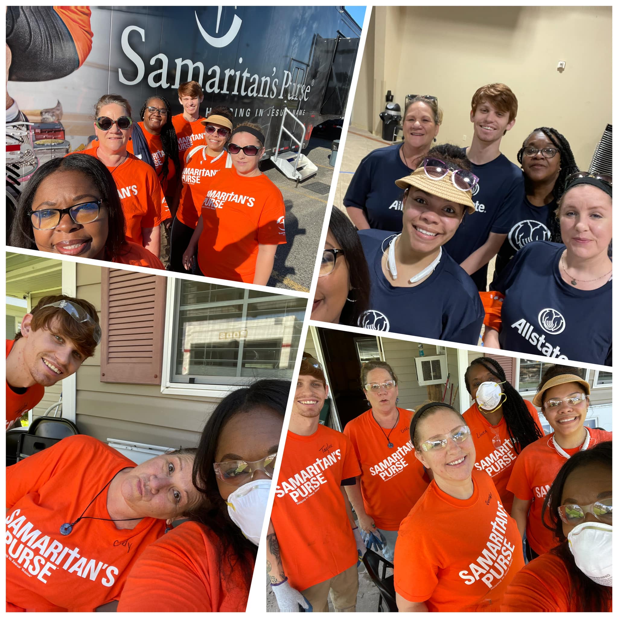 Helped gut a house that had flood damage with the awesome folks from Samaritan's Purse!