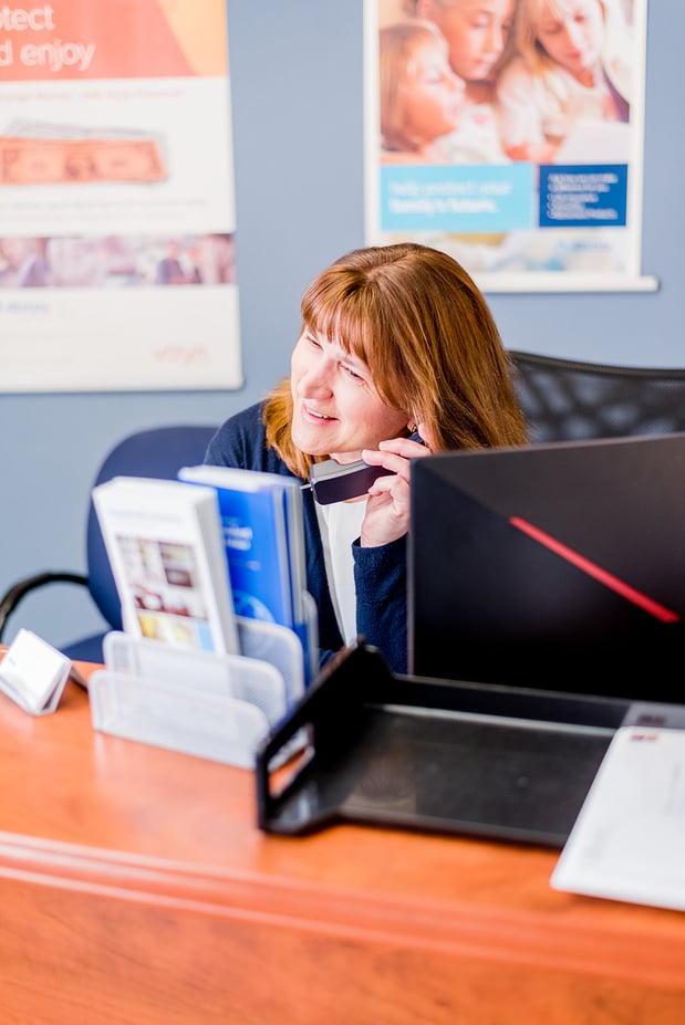 Andrea - back in the office