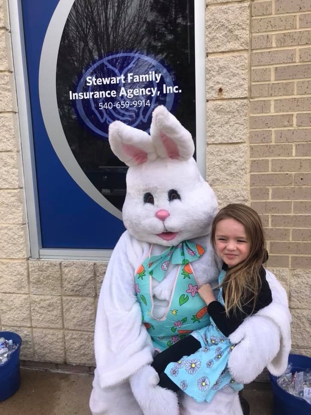 East Bunny Visit!