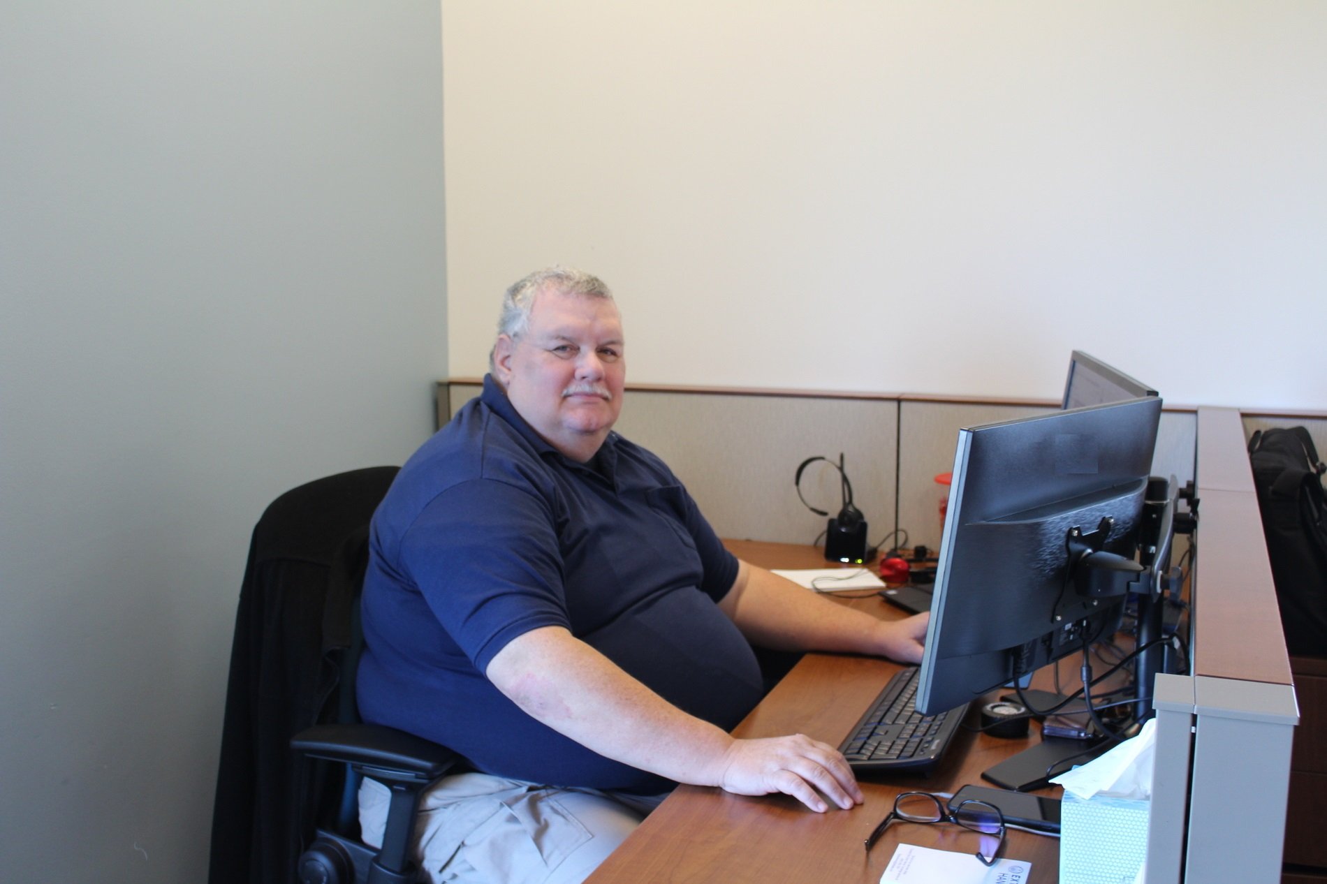 James eager to help new customers