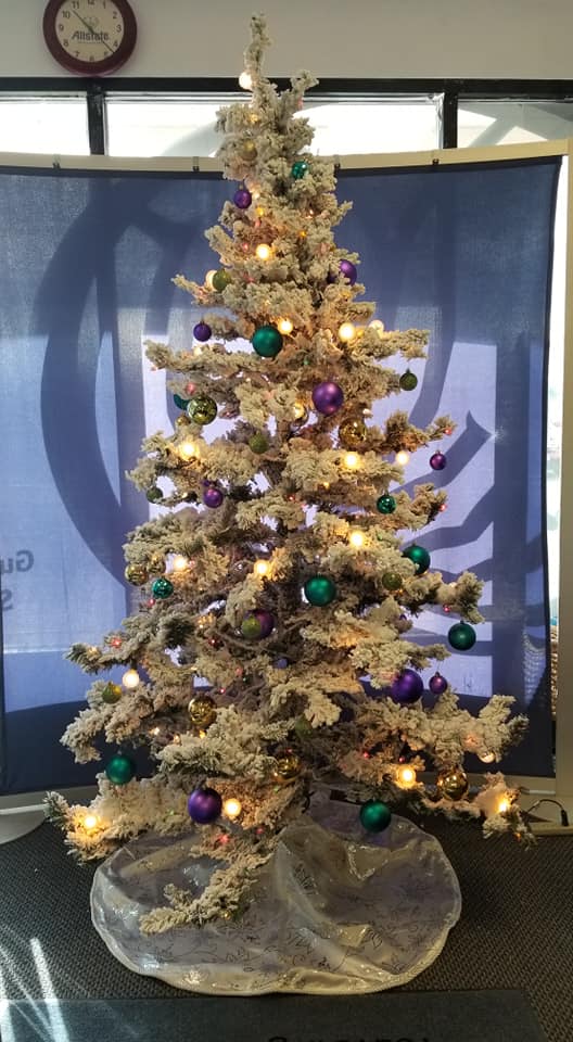 Our Office Christmas Tree!!
