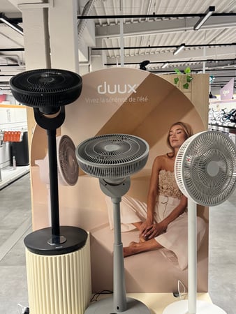 Espace Dux ventilateurs Boulanger Bordeaux Mérignac.