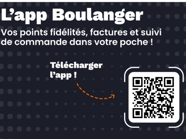 Télécharger l'app boulanger