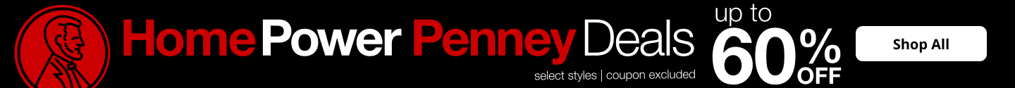 Save up to 60% off on items for the home at JCPenney