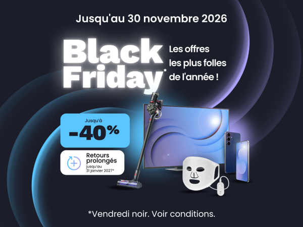 C'est le Black Friday dans votre magasin Boulanger ! 🖤
