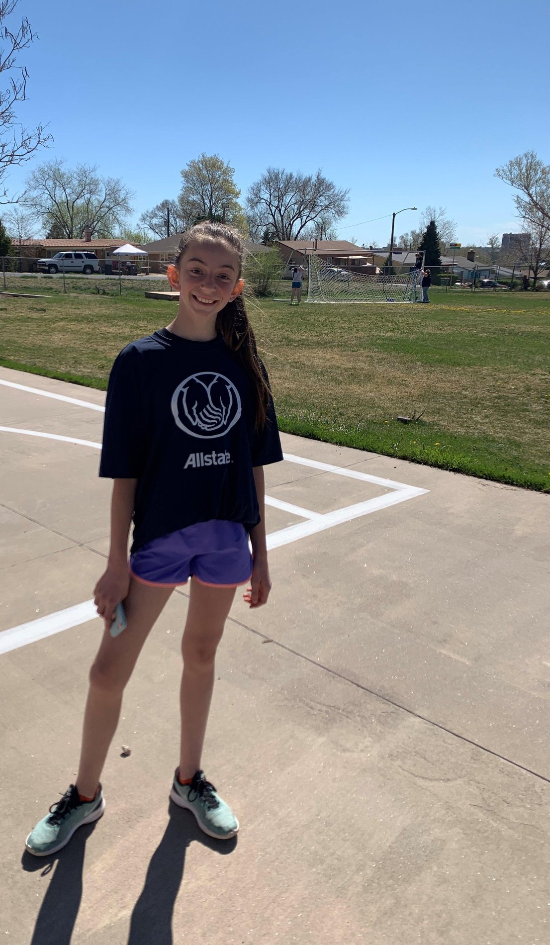 Brooke Lordino volunteering at the Pikes Peak Boys and Girls Club
