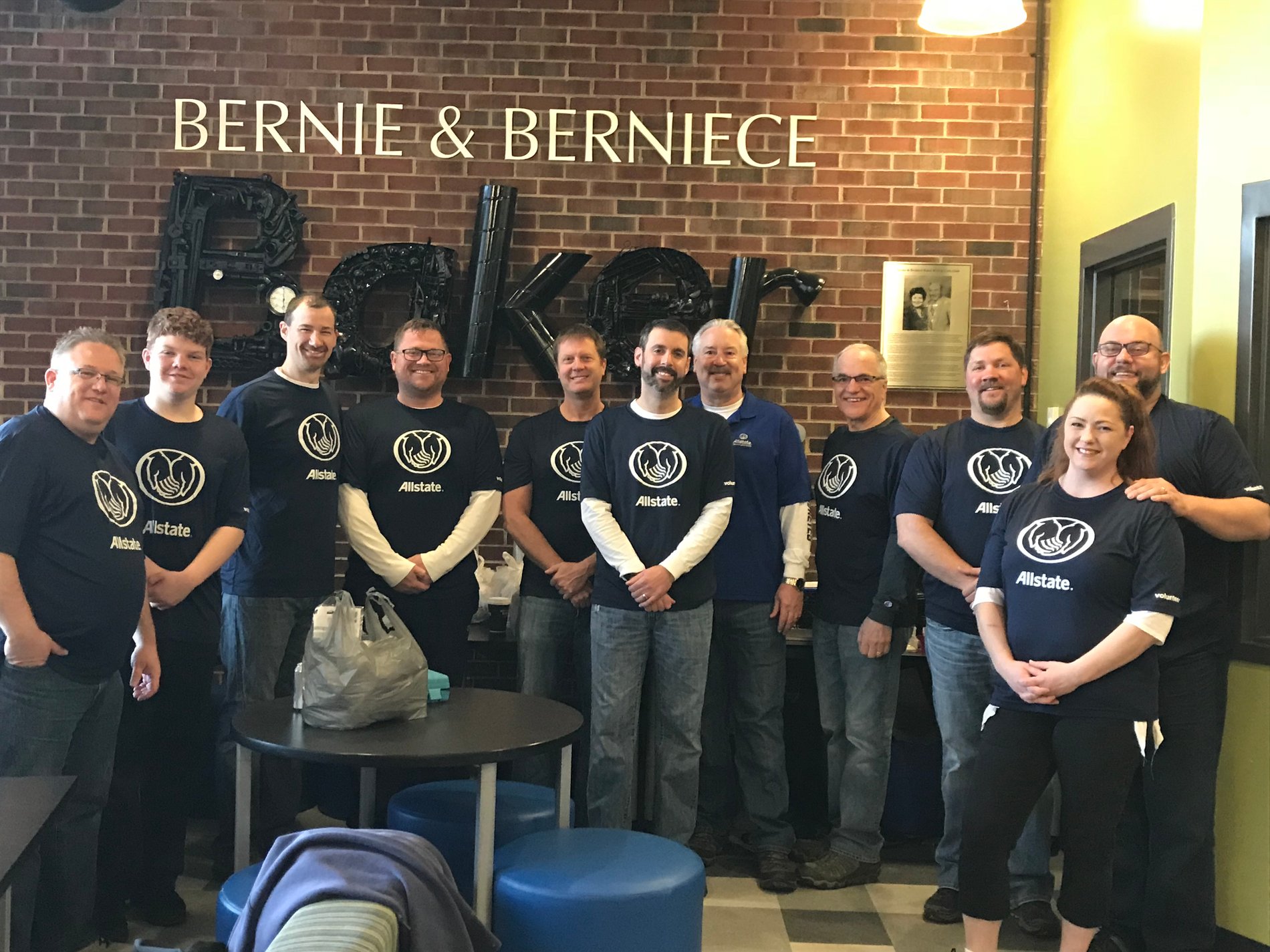 Volunteering at Boys and Girls Club in Des Moines
