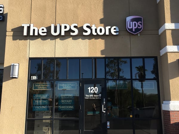 Facade of The UPS Store Las Vegas - Silverado Ranch &amp;amp; Bermuda