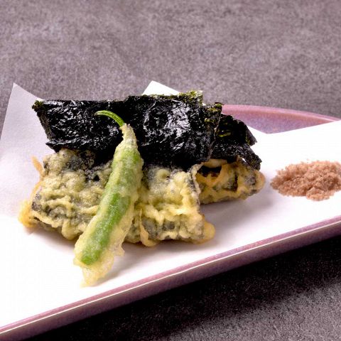 カニ味噌の天麩羅