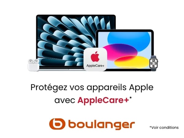 Vous venez d’acheter le dernier iPhone 📱 ou MacBook 💻 chez Boulanger Chambray-lès-Tours ? Profitez pleinement de votre appareil en toute sérénité grâce à AppleCare+ 🍏