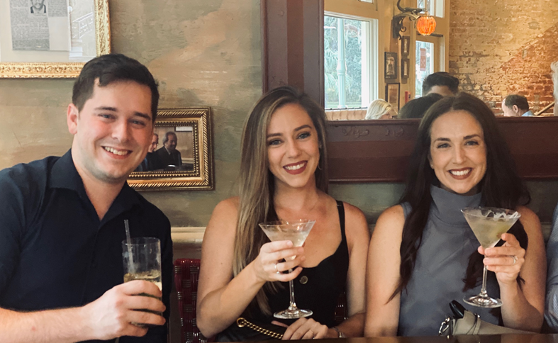 Paul, Melissa, and Tiffany - Celebrating Paul's Retirement
