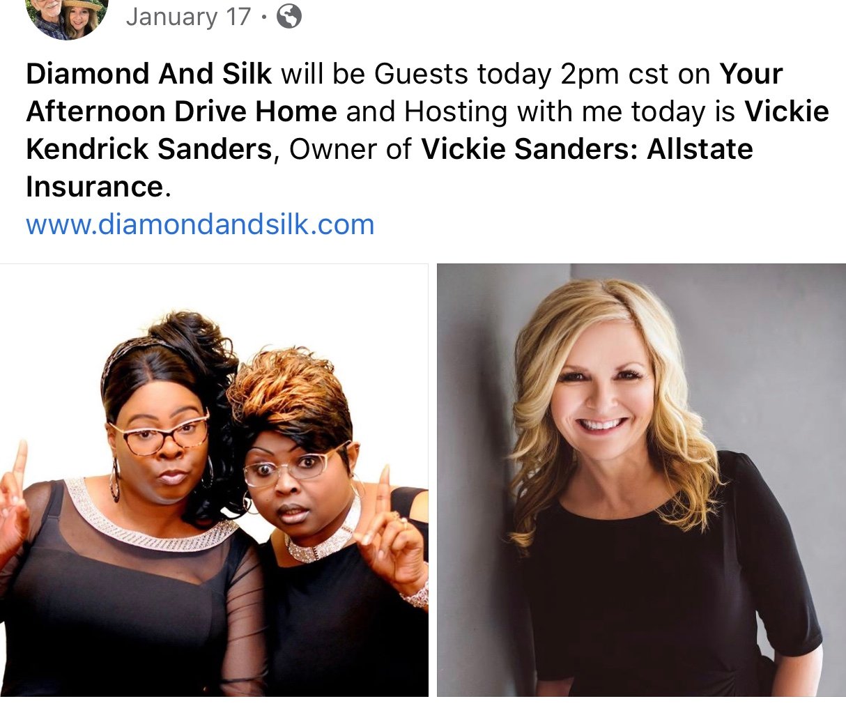 Diamond and Silk Interview! EEEK!