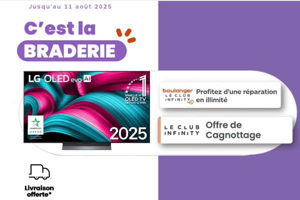 Changez de télé sans exploser votre budget : la braderie est là chez Boulanger Bordeaux Mérignac