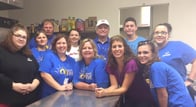 Our Allstate agency team volunteering in Manasas, VA
