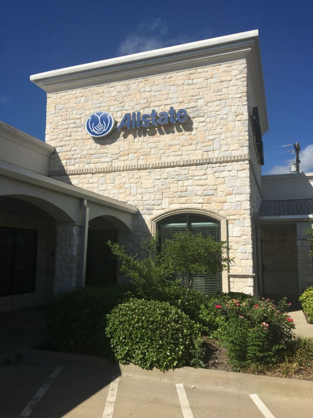 The front of our building