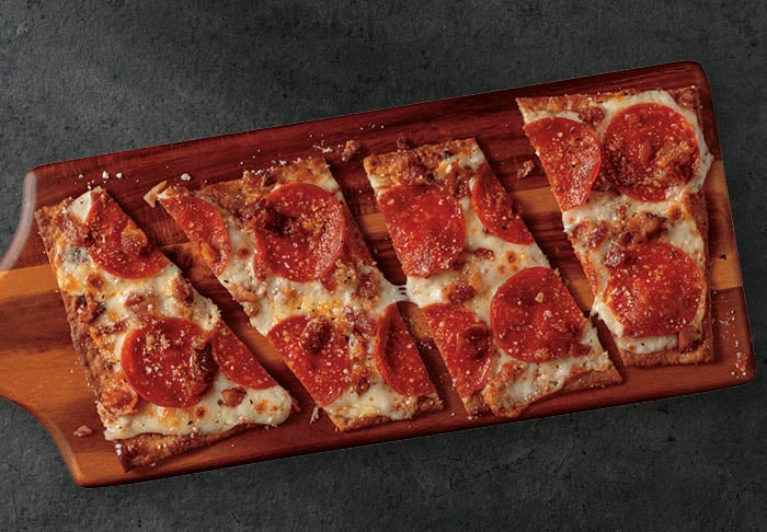 Pepperoni & Bacon Flatbread