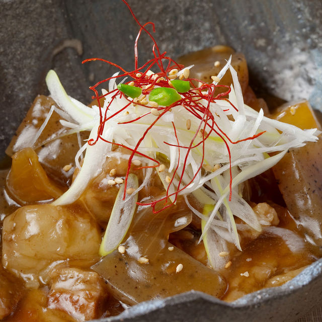 秘伝の牛スジ煮込み