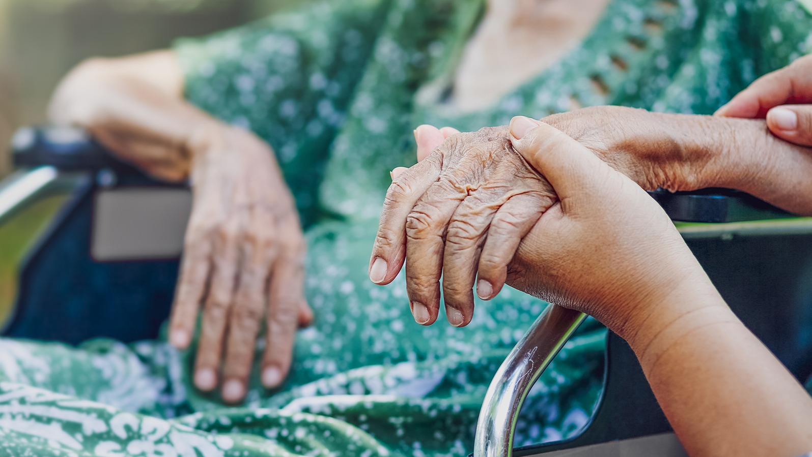woman in wheelchair