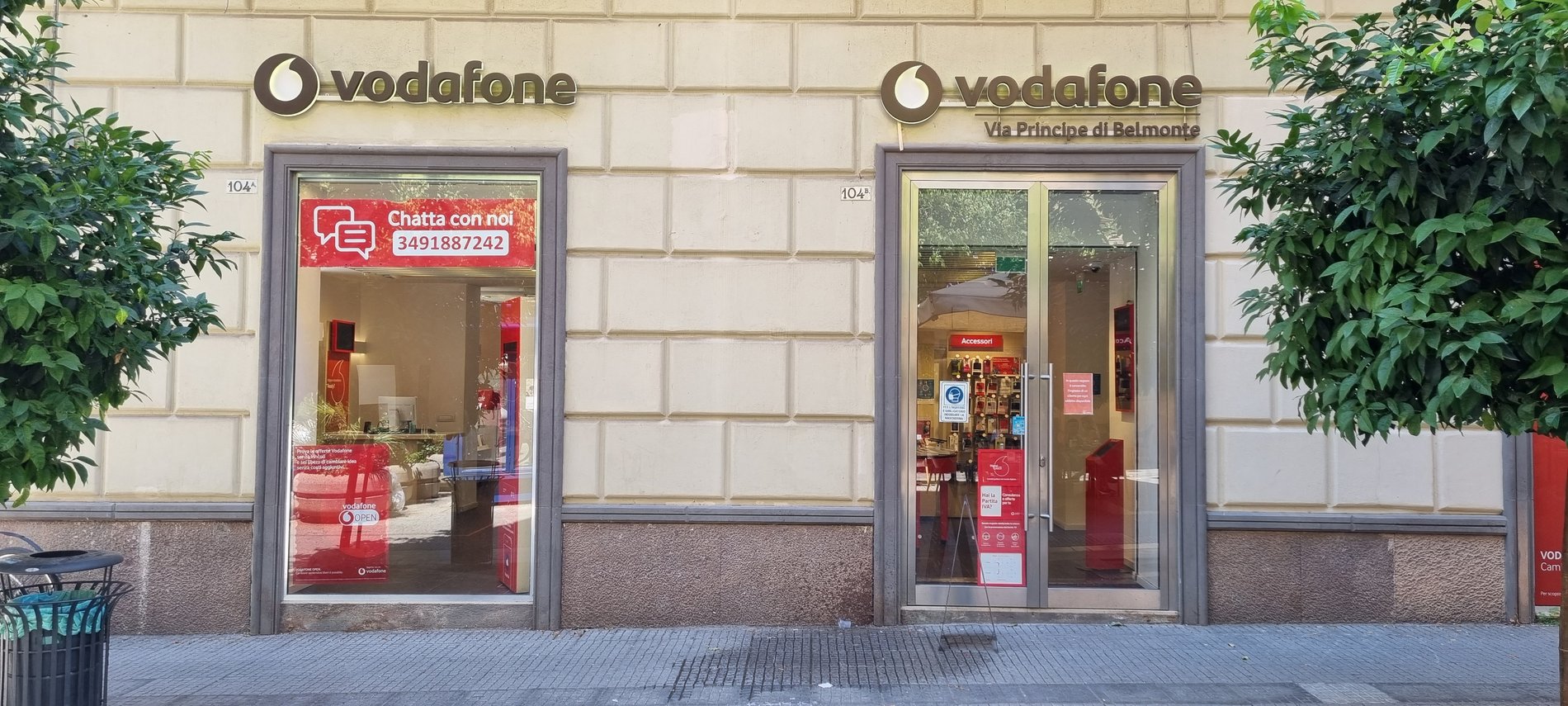 Vodafone Store | Principe Di Belmonte