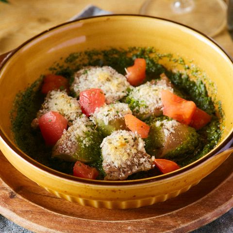 とろとろラムたんの香草パン粉オーブン焼き