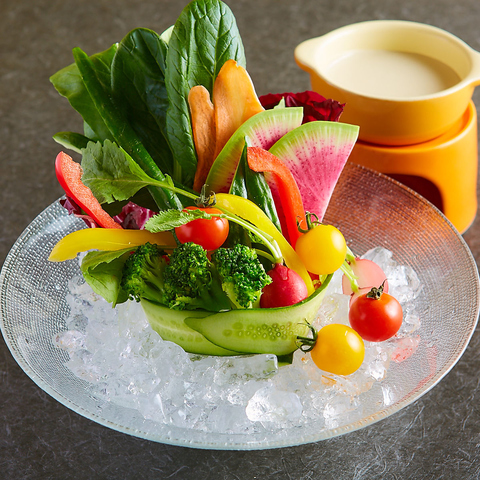 農園野菜のバーニャカウダ