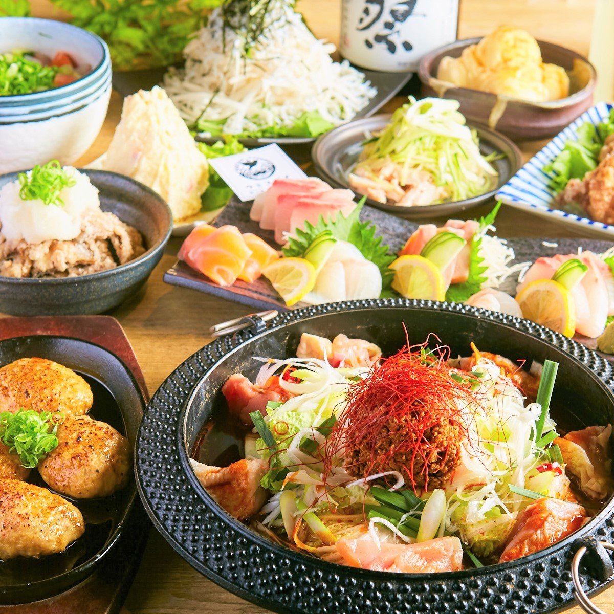 ●極●贅沢肉料理に舌鼓♪熟成牛ハラミステーキ堪能!肉好き必見コース《3時間飲み放題付》8品5000円