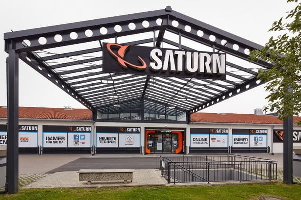 Aussenansicht Saturn Kempten