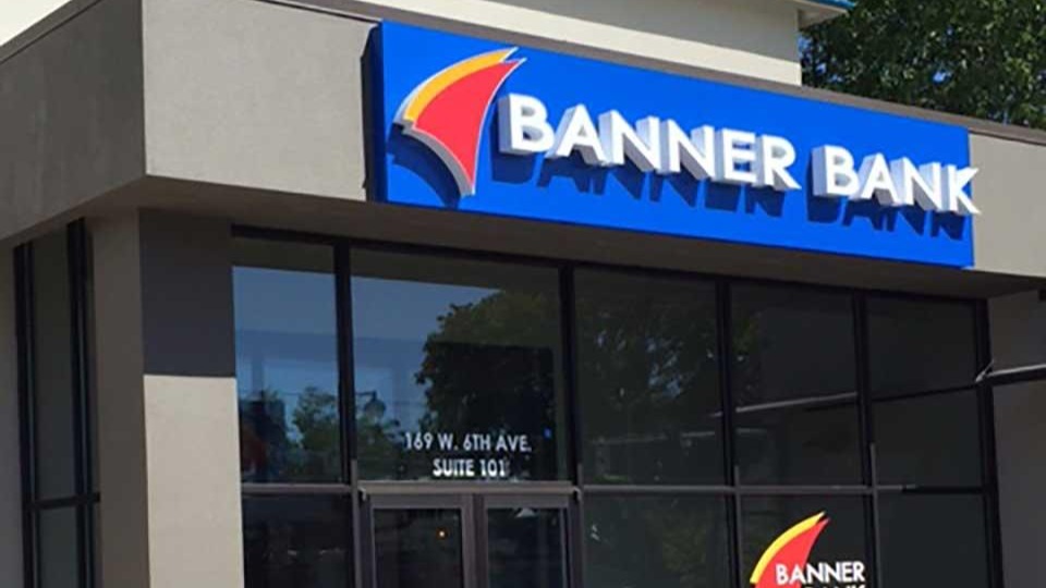 Banner Bank branch in downtown Eugene, Oregon