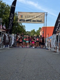 The starting line