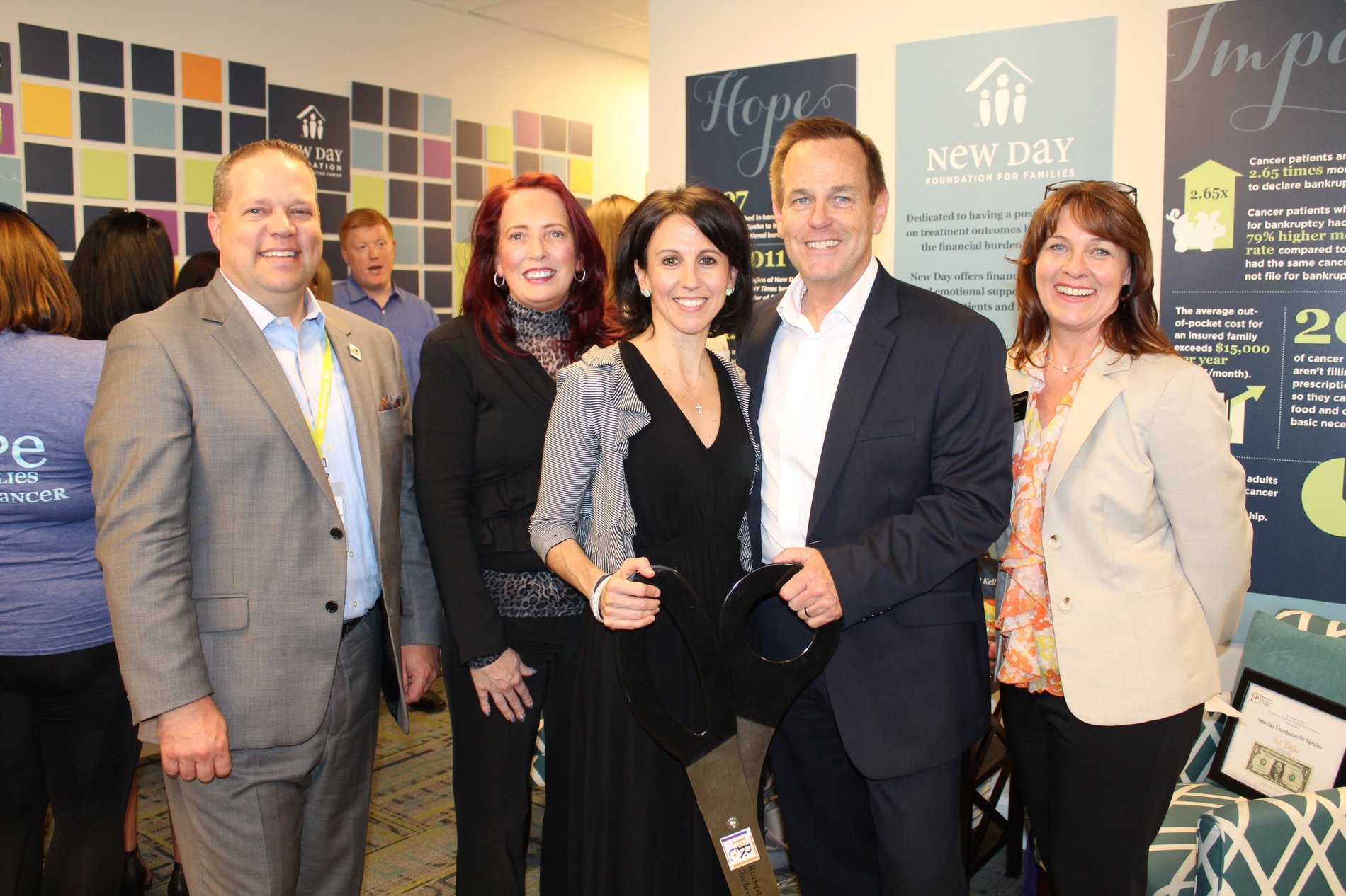 New Day Foundation for Families Ribbon Cutting.