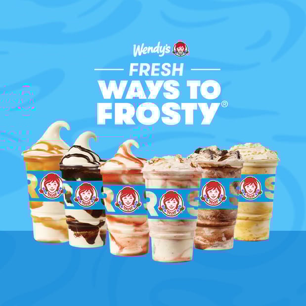 NEW Frosty Swirl™ and Frosty Fusion™ flavors.