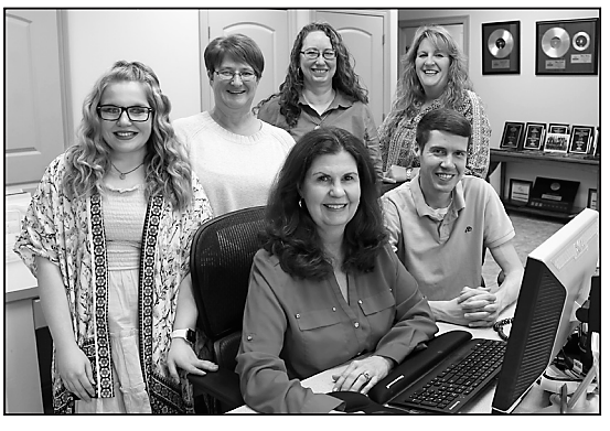 Our Team: Natalie Charlie, Shonda Vidrine, Toni Limoges, Bonnie Soileau, Charlene Briley, Scott Briley,
(not pictured Kenny Pitre, life and benefits specialist & John McMillian, financial specialist)