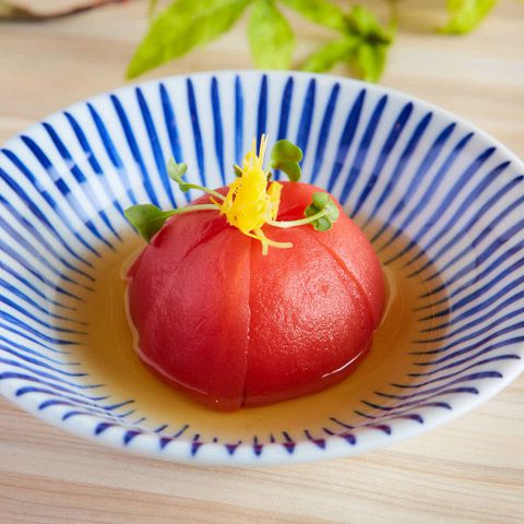 フレッシュトマトの南蛮漬け