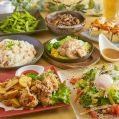 【堪能コース】地鶏のネギ塩鉄板や鮮魚カルパッチョ 全8品 2時間飲み放題 歓送迎会/宴会/個室