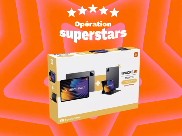 Tablette Android XIAOMI Pack Pad 7 128Go+Clavier+Cover CHEZ BOULANGER SOISSONS