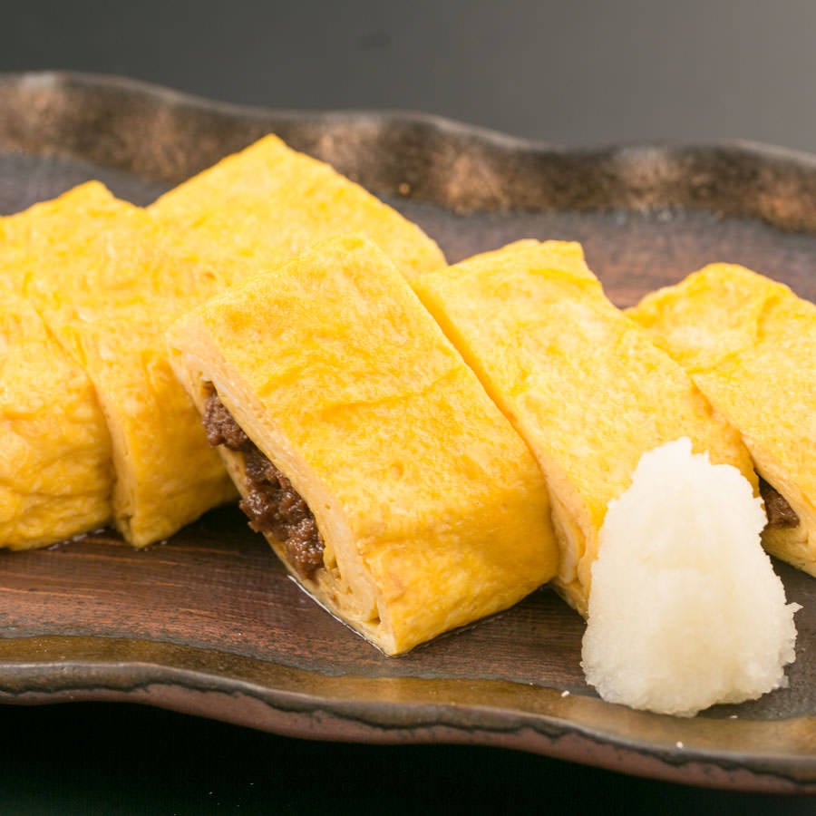 鹿そぼろの出汁巻玉子