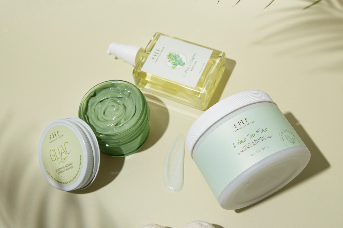 FarmHouse Fresh Products Used in Woodhouse Spring Seasonal Treatments
