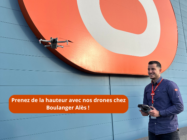 #BoulangerAlès #PrenezDeLaHauteur #Drones #DJI #Parrot #Aventure #PhotoAérienne #Innovation