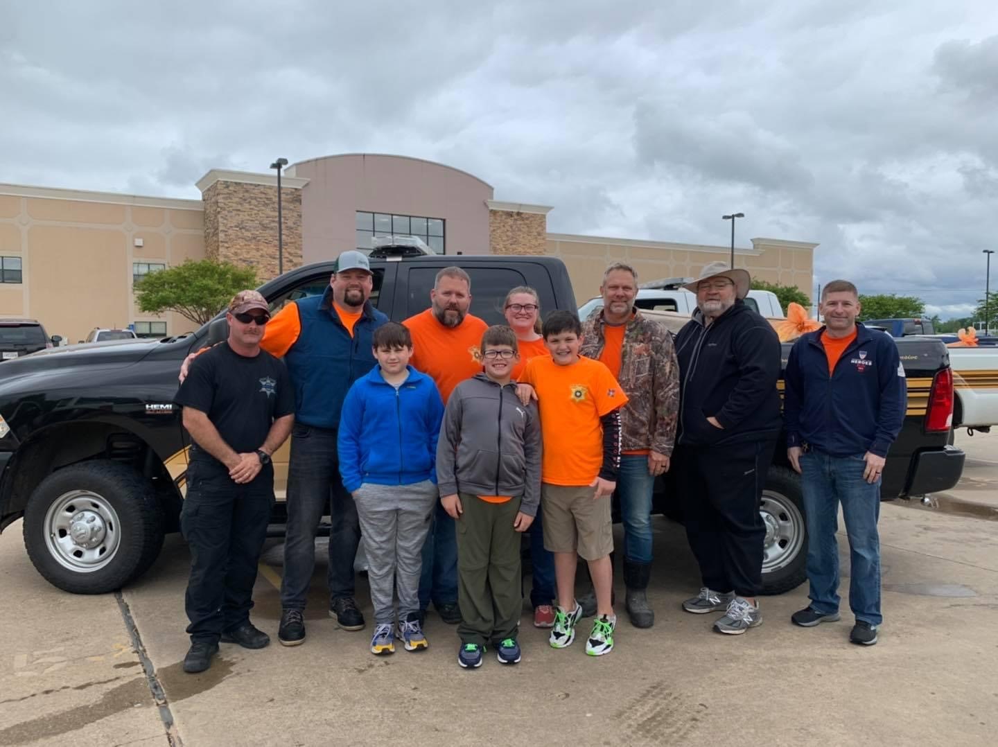 Operation Clean Sweep! Family and friends working to clean up our community. #SOBOsweep