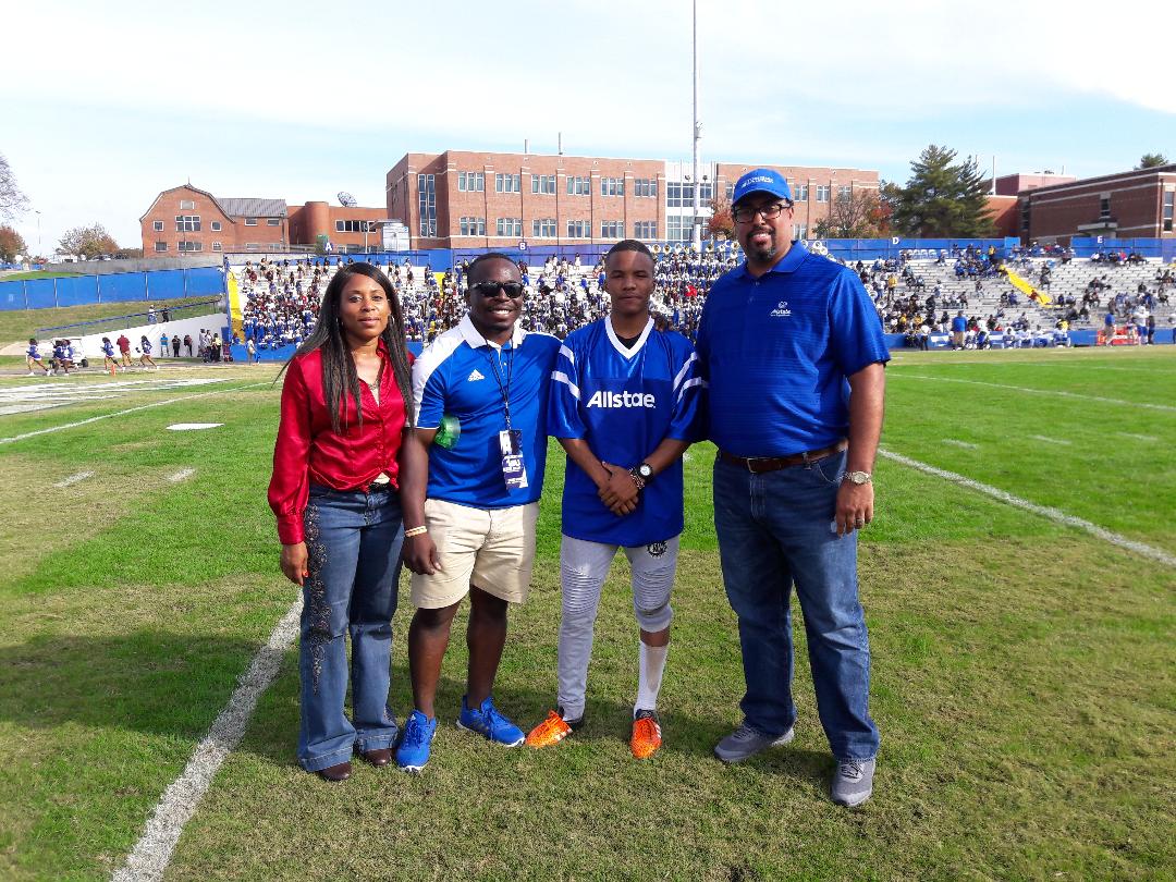 Allstate Kick for a 1000 at Tennessee State University 2017.