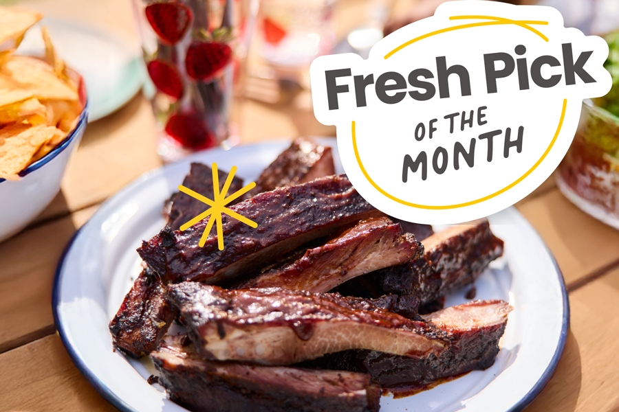 fresh pick of the month ribs