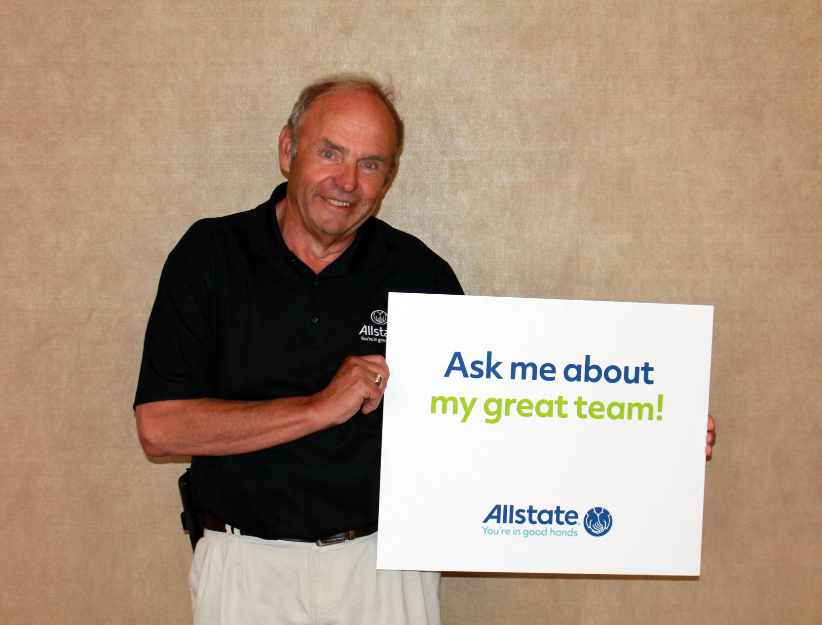 Ask me about my great team!