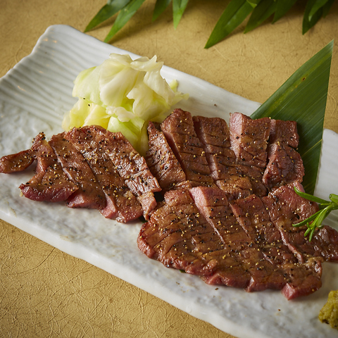 牛タンの炙り焼き