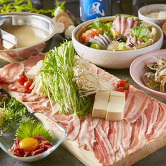 ■蘭-Ran-■旬の天麩羅、豚しゃぶor海鮮ぶりしゃぶ付コース【2時間飲み放題付き8品4480円】
