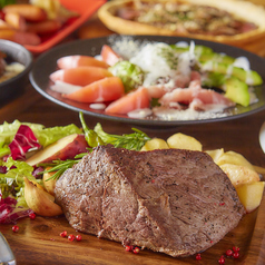 【グランドメニュー全138種食べ飲み放題SSプラン】ローストビーフ付き【2時間制★3980円】