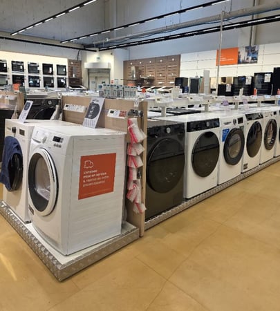 Boulanger Chasse sur Rhône, Tour de lavage, LG, Lave linge, sèche linge, samsung, lavante séchante