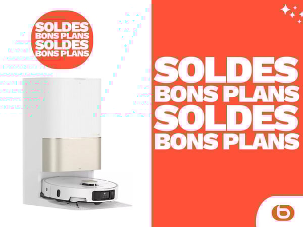 Robot Aspirateur Laveur DREAME X40 Ultra Complete blanc