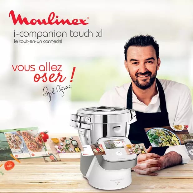 Venez découvrir une démonstration du robot cuiseur Moulinex i Companion Touch XL avec un chef cuisinier le 17, 18 NOVEMBRE & 20 DECEMBRE 2021 dans notre magasin Boulanger Italie 2. Notre Chef se fera un plaisir de vous montrer en action le robot cuiseur de Moulinex.
Prochaines dates d'animations : 17, 18 NOVEMBRE & 20 DECEMBRE 2021
Des conseillers vous sont dédiés tous les jours pour vous faire profiter des Bons Plans exclusifs.
Nous vous attendons nombreux.
