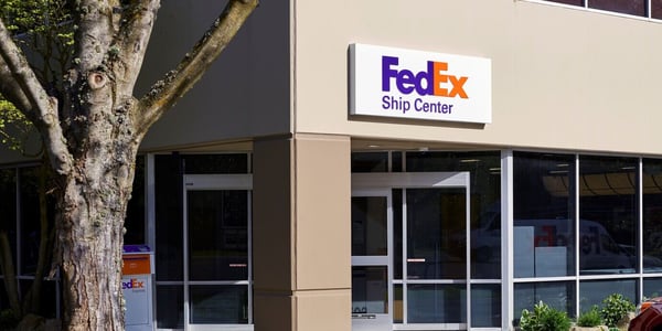 exterior shot of FedEx Ship Center