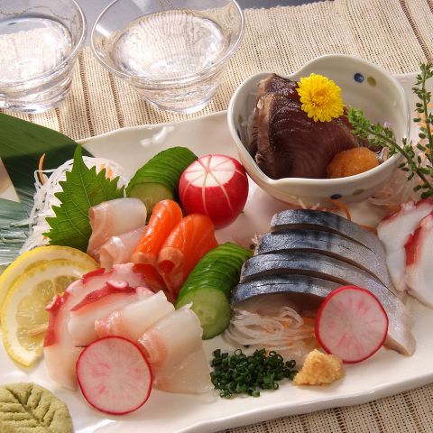お造り5点盛り合わせ